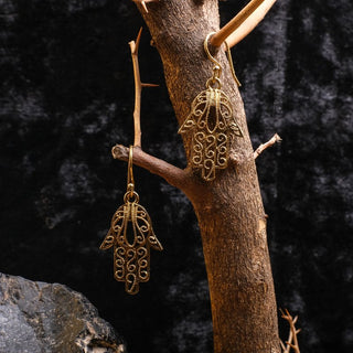 Hamsa Earrings - Crystal Heal