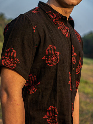 Hamsa Shirt - Crystal Heal