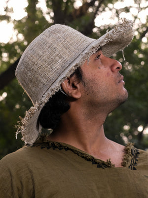 Hemp Bucket Hat - Crystal Heal