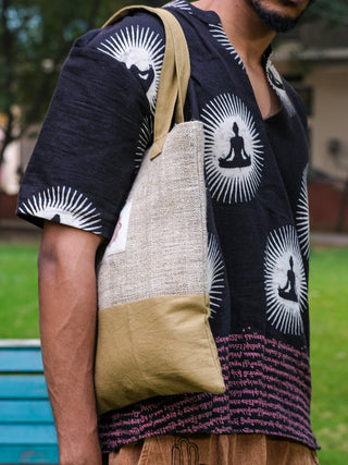 Hemp Tote bag - Crystal Heal