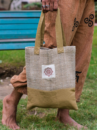 Hemp Tote bag - Crystal Heal