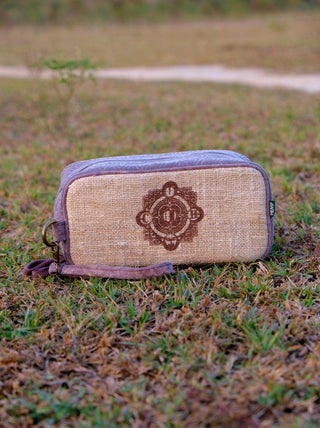 hemp cotton utility bag for organising