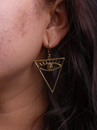 Horus earrings - Crystal Heal