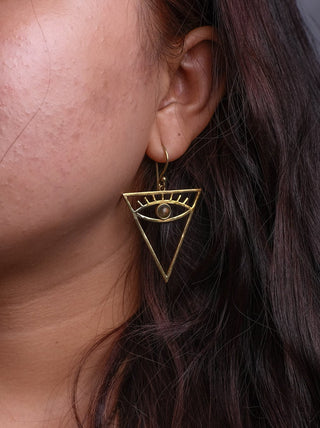 Horus earrings - Crystal Heal