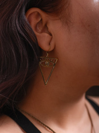 Horus earrings - Crystal Heal