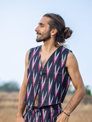 Ikat Vest - Crystal Heal