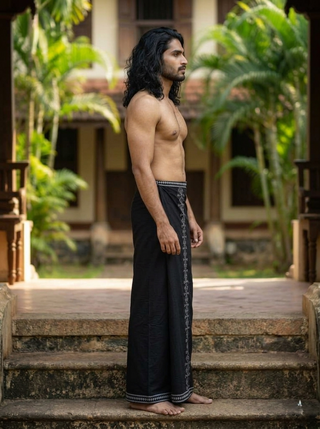 Dharava Tribal Cotton Dhoti