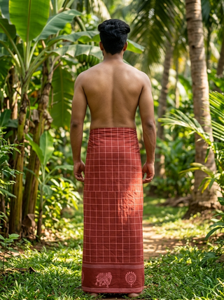 Gajarekha Dhoti