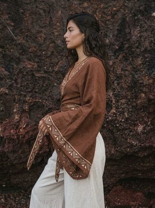 Iwakuni Wrap top