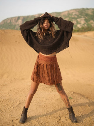 Sivana Fringe Skirt