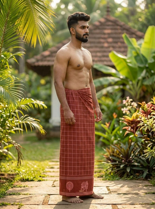 Gajarekha Dhoti