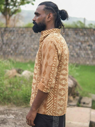Milinda Tribal Shirt – Handblock Printed Cotton Boho Wear