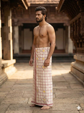 Gridloom Dhoti