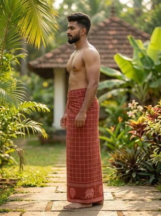 Gajarekha Dhoti