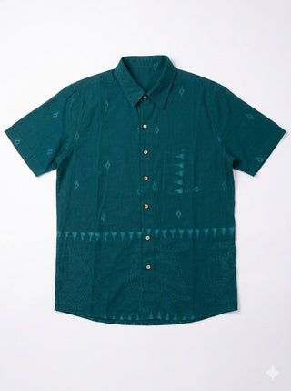 Teal Indigo Shirt