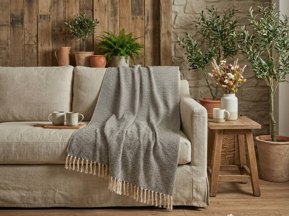Earthloom Woven Sofa Throw