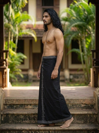 Dharava Tribal Cotton Dhoti