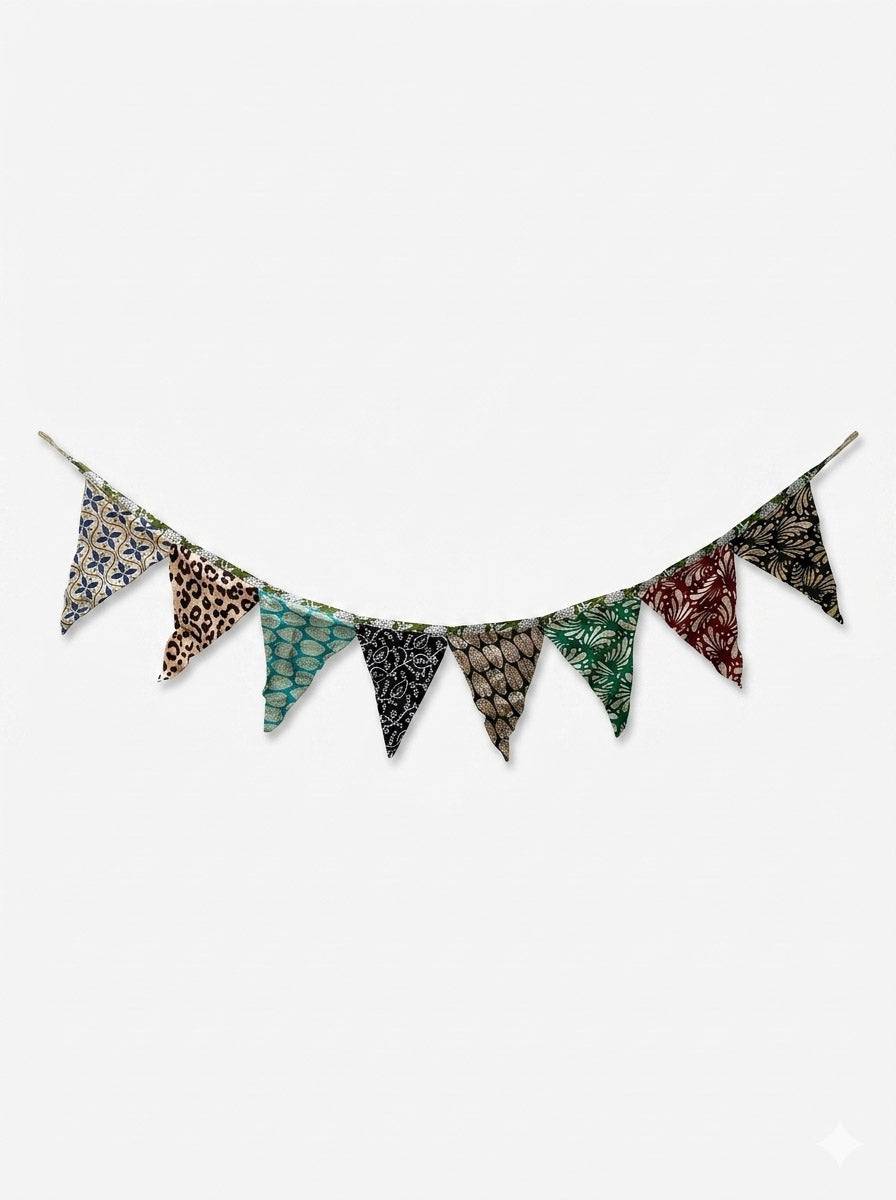 Boho Fabric Bunting