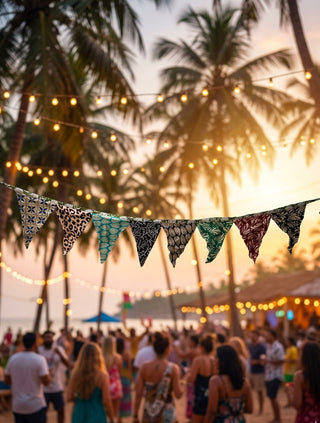 Boho Fabric Bunting