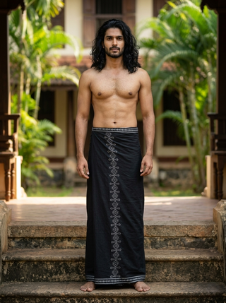 Dharava Tribal Cotton Dhoti