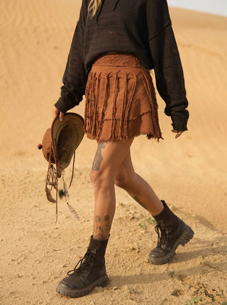 Sivana Fringe Skirt