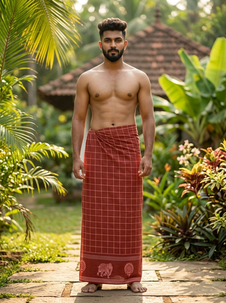 Gajarekha Dhoti