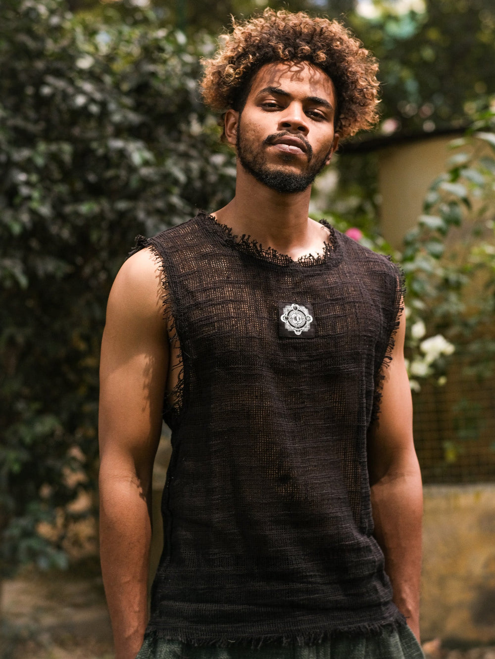 Jaali tank top - Crystal Heal