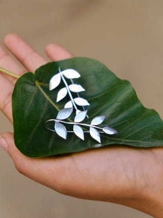 Leaf Earrings - Crystal Heal