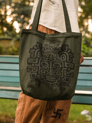 Mayan tote bag - Crystal Heal