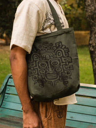 Mayan tote bag - Crystal Heal