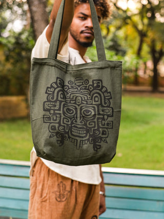 Mayan tote bag - Crystal Heal