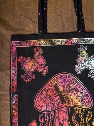 Mushies Tote Bag - Crystal Heal