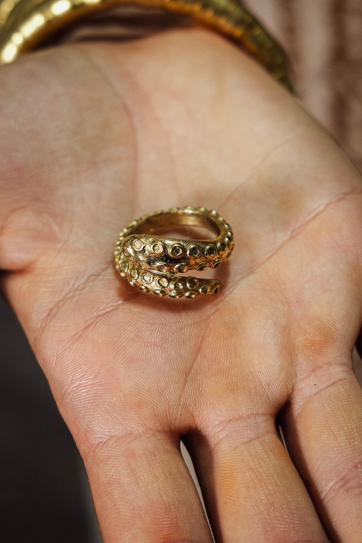 Octopus Ring - Crystal Heal