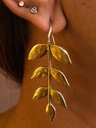 Olive Earrings - Crystal Heal