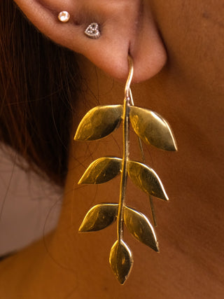 Olive Earrings - Crystal Heal