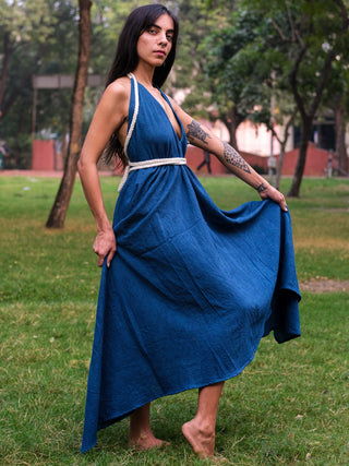 Organic Dyed Angelus Dress - Crystal Heal