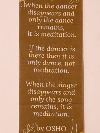 Osho Meditation Wall Hanging - Crystal Heal