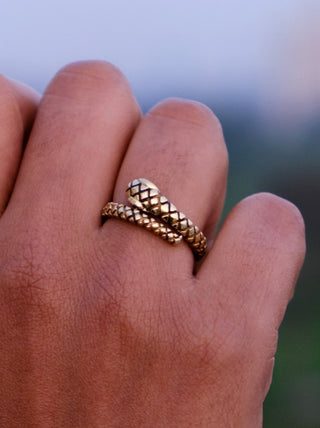 adjustable tribal design ring