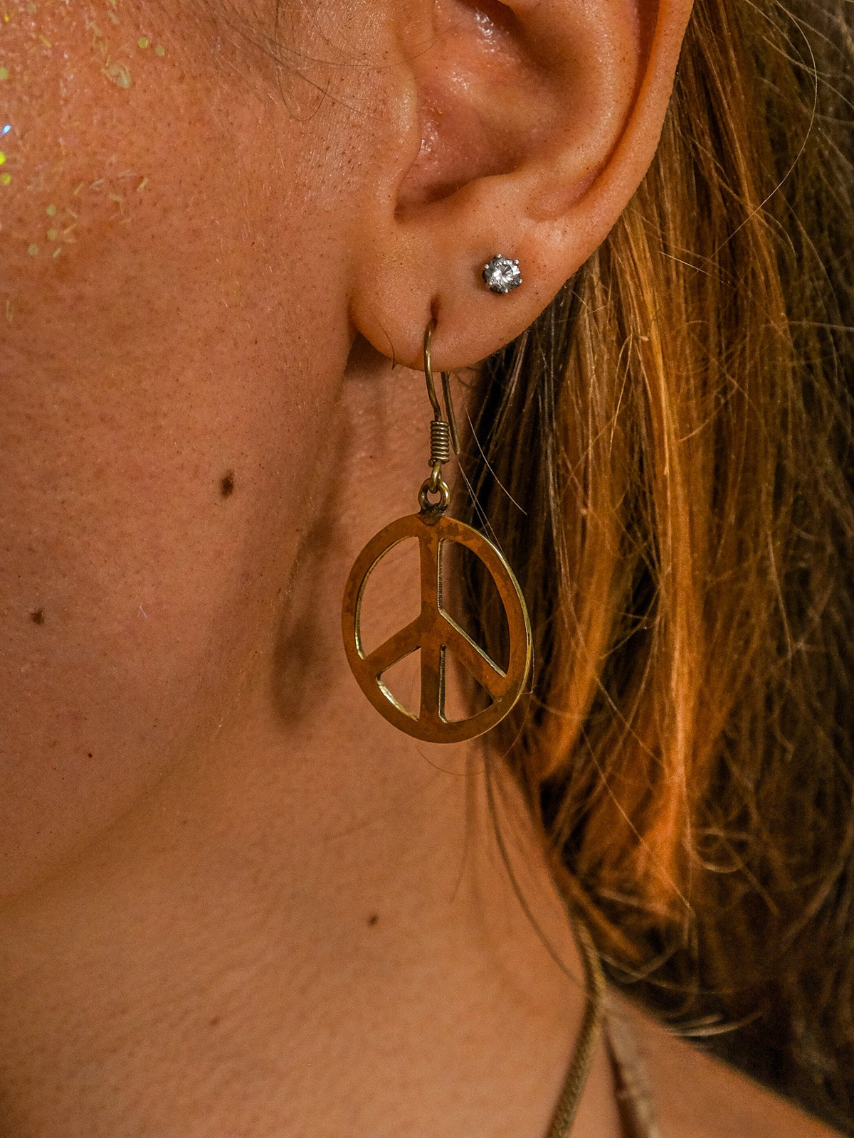 Peace Earrings - Crystal Heal