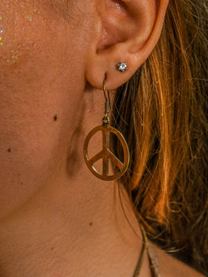 Peace Earrings - Crystal Heal