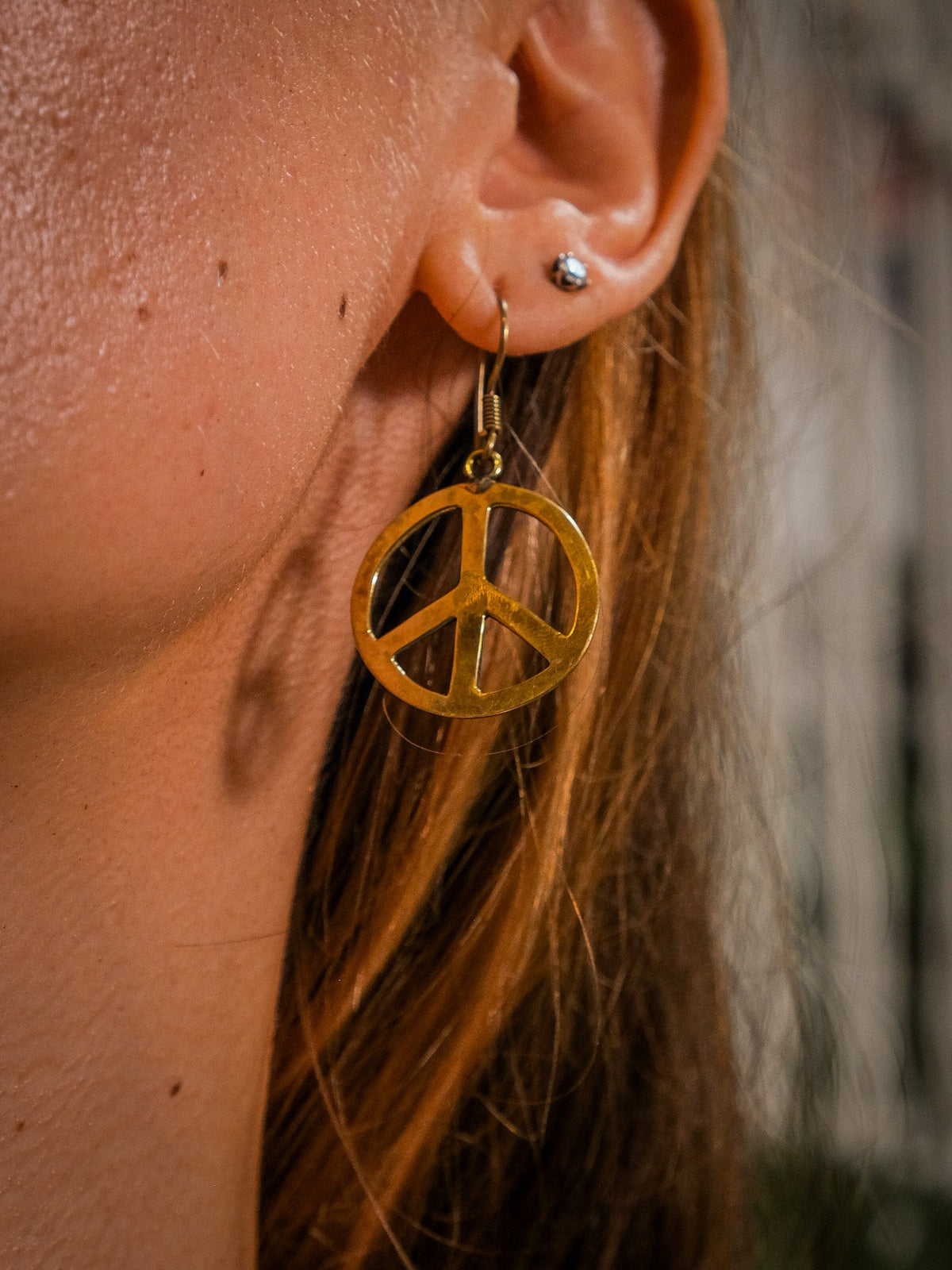 Peace Earrings - Crystal Heal