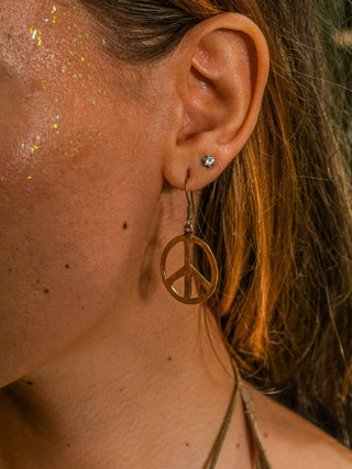 Peace Earrings - Crystal Heal