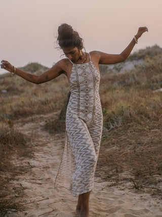 Pomona Maxi Dress - Crystal Heal