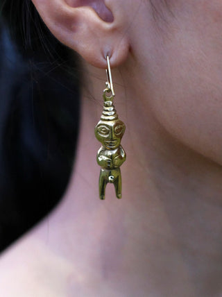 Primitive Earrings - Crystal Heal