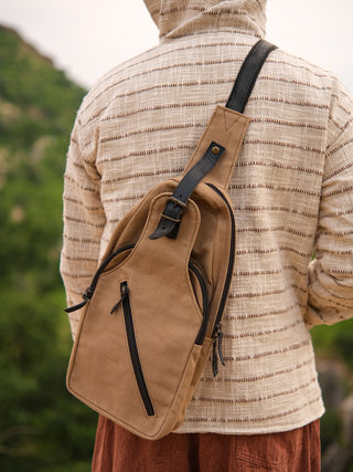 Voyager Canvas crossbody Bag