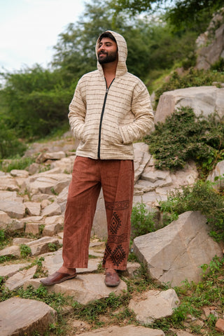 Nomad Striped  Hoodie Jacket