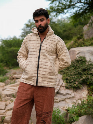 Nomad Striped  Hoodie Jacket