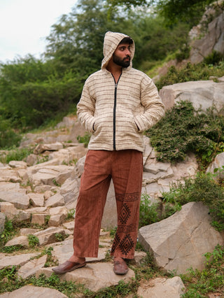 Nomad Striped  Hoodie Jacket