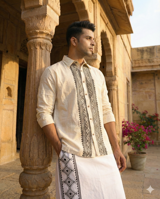 Acharya Shirt Full-sleeve
