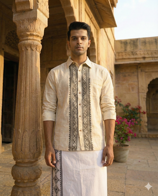 Acharya Shirt Full-sleeve